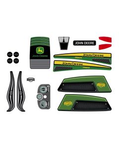 BERG Aufkleber-Set John Deere - für alle XL und XXL John Deere Gokarts 51.15.00.50