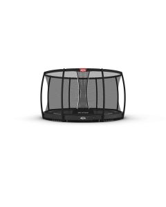 Trampolin BERG Elite InGround 380 Grau Airflow PRO + Safety Net Deluxe 37.92.03.03