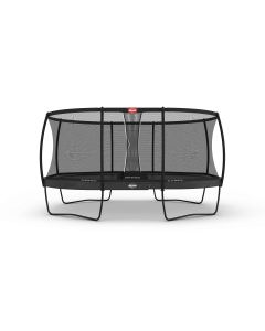 Trampolin BERG Grand Elite Regular 520 Grau Airflow PRO + Safety Net Deluxe 30.45.75.33